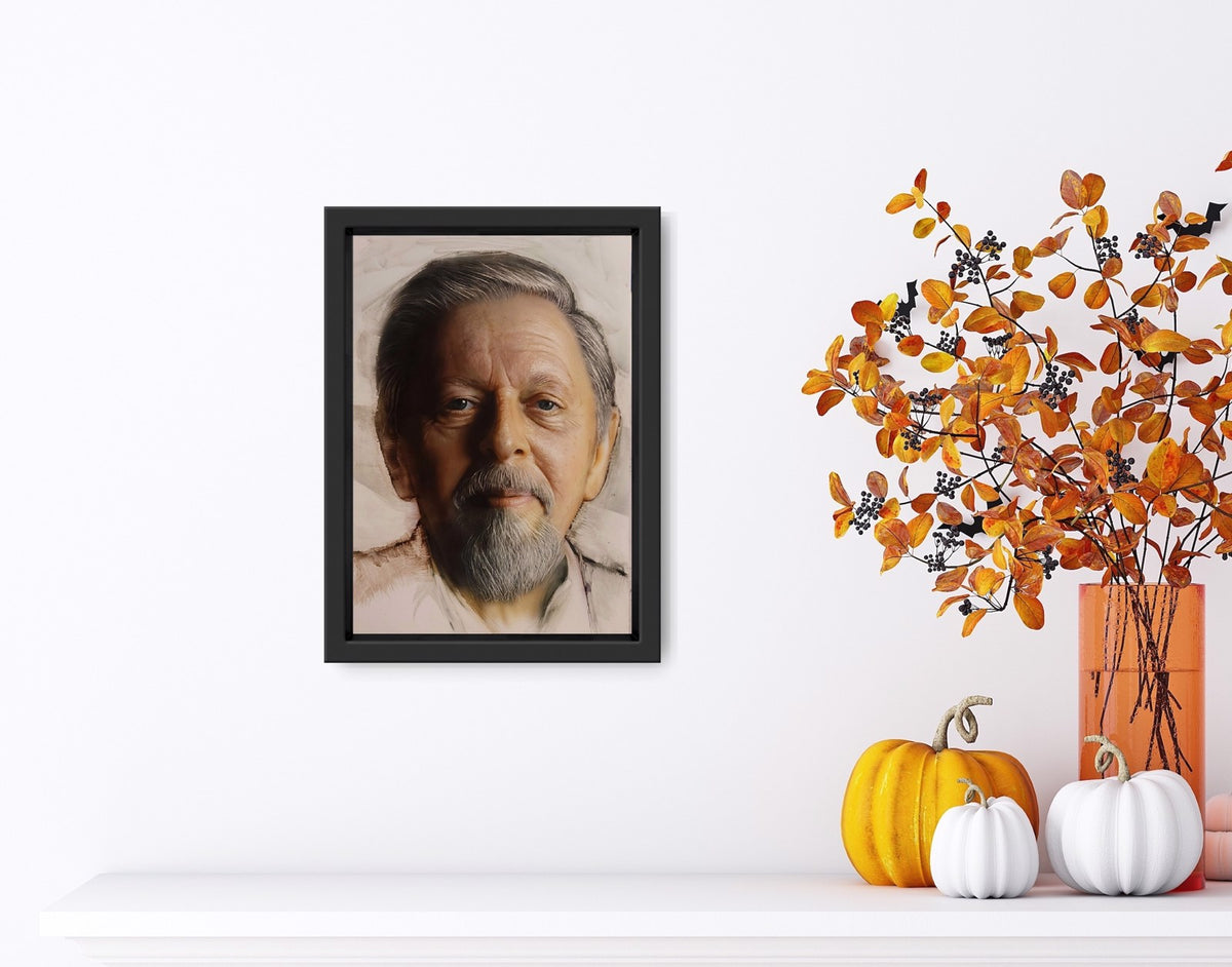 portrait of richard schmid by dru blair