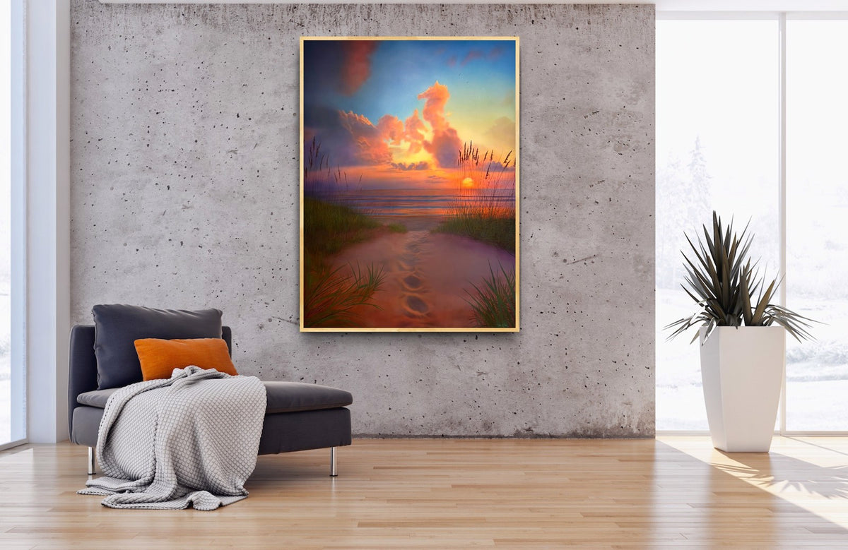 seahorse sunset by dru blair