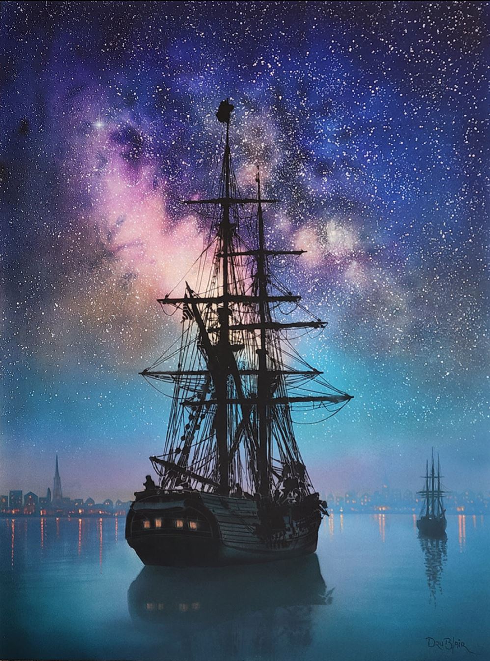 Nightfall in Charleston Harbor, 1880