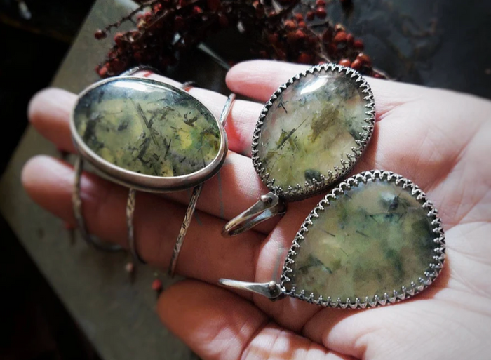 PREHNITE - PENDANT