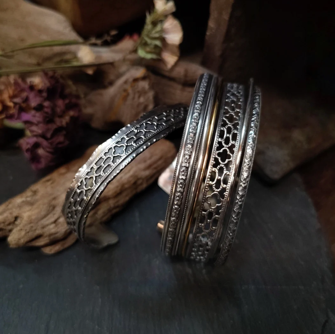 Mixed Metal Stack Bracelet