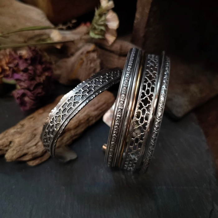 Mixed Metal Stack Bracelet