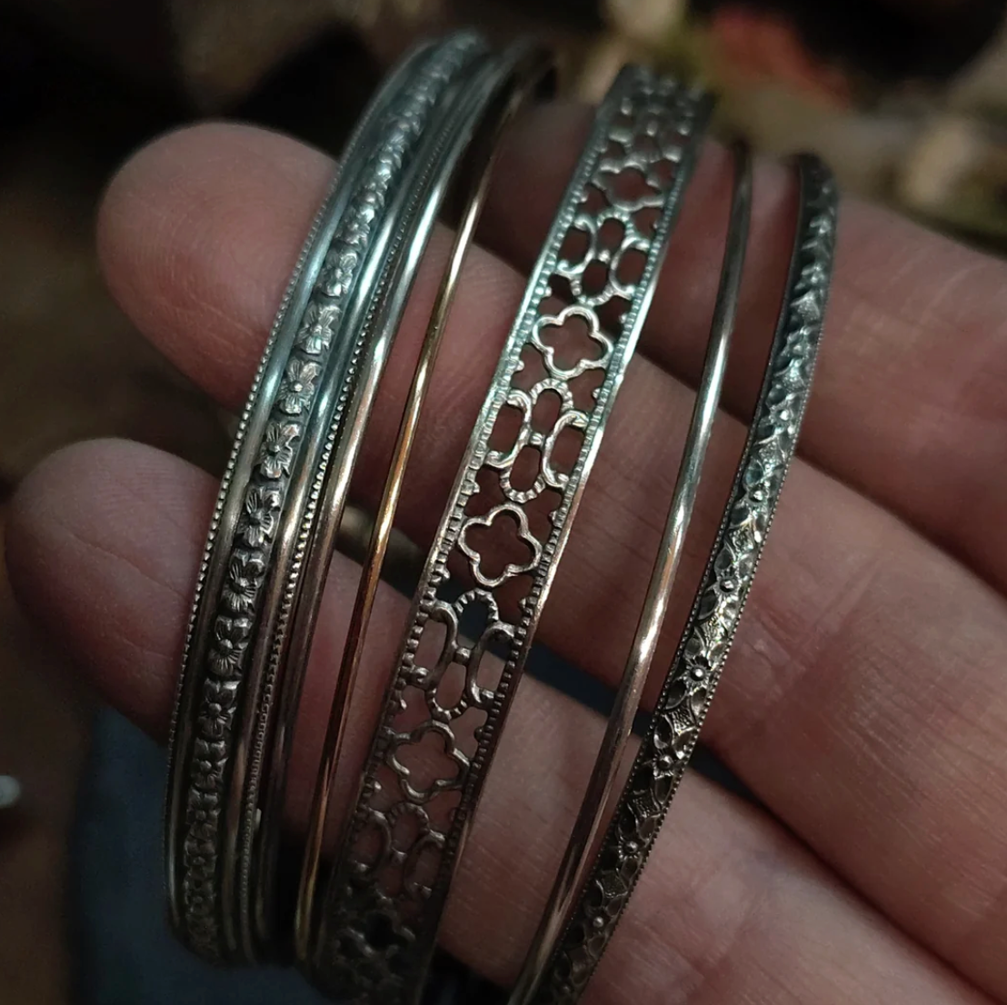 Mixed Metal Stack Bracelet