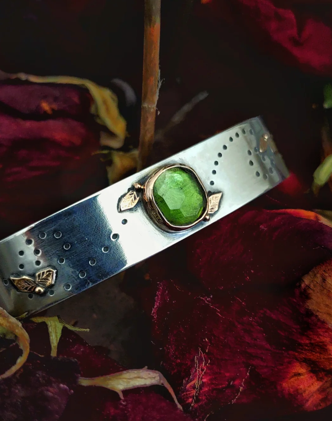 Green Tourmaline Bracelet