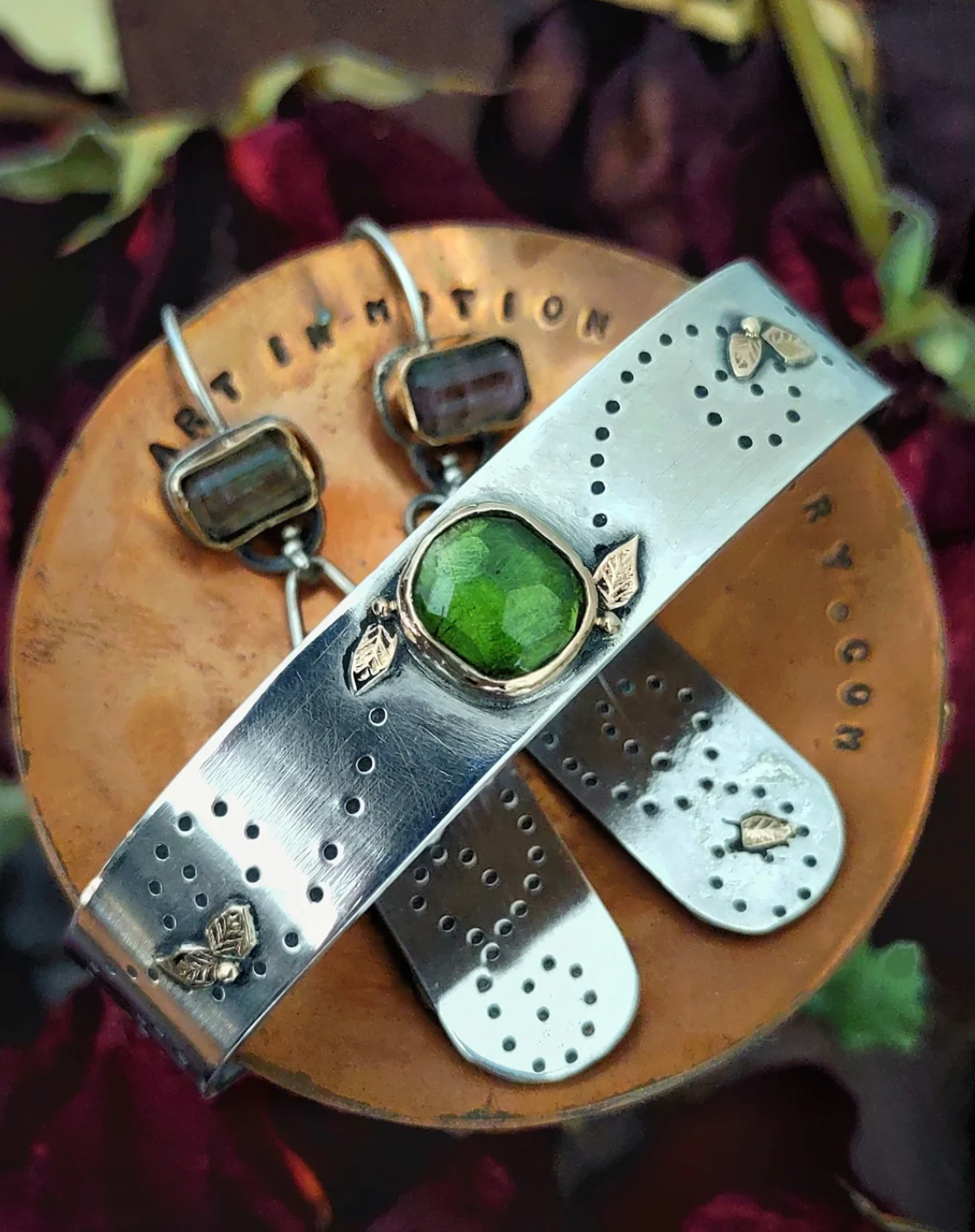 Green Tourmaline Bracelet