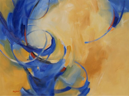 Gesture in Blue