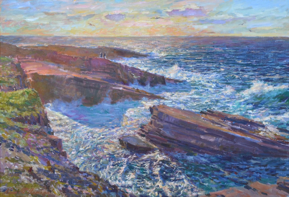 sunset bridges of ross by kevin mcnamara