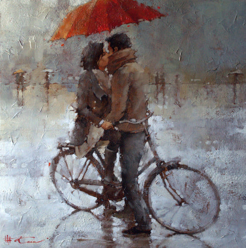 "Les Parapluies De Cherbourg" GICLEE by Andre Kohn