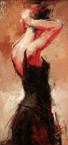 "In the Dressing Room" GICLEE by Andre Kohn