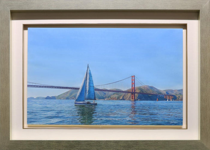 Sailing by the Golden Gate Bridge